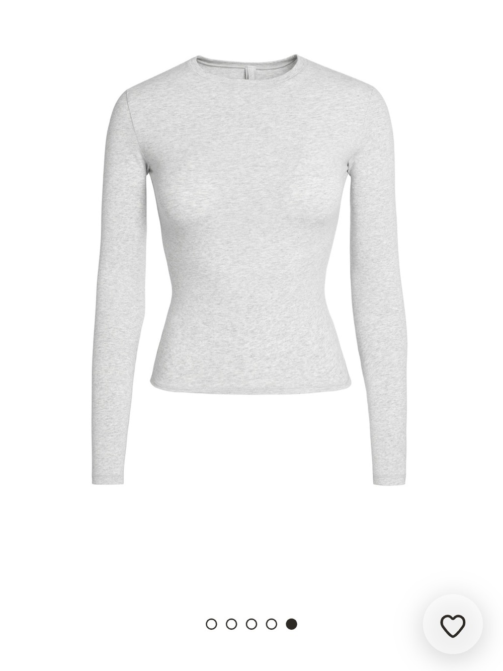 SKIMS Cotton Jersey long sleeve